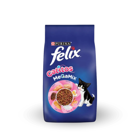 Alimento Felix Megamix Gatitos 8Kg